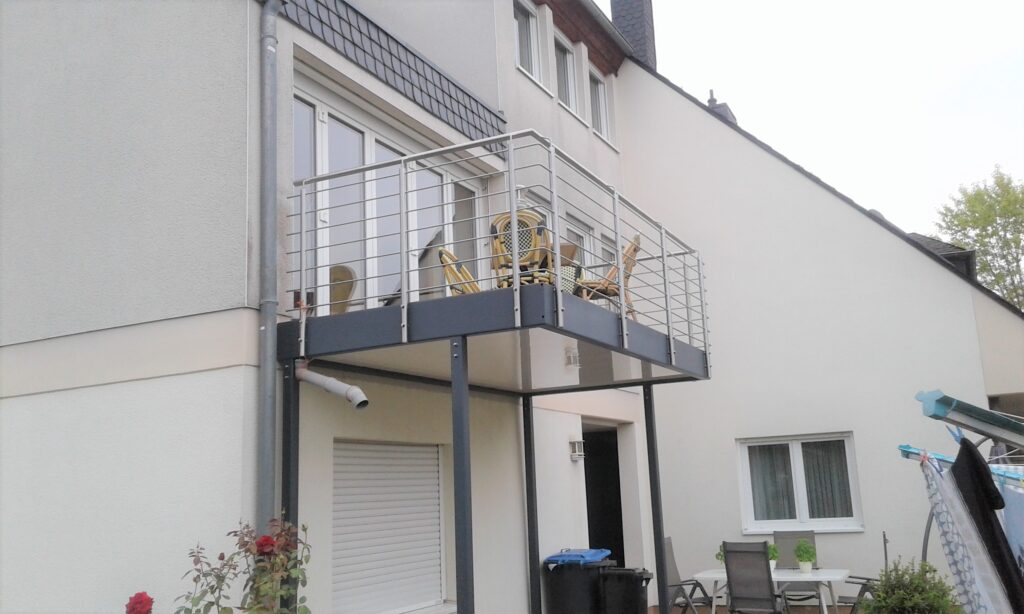 Balkon mit Aussicht