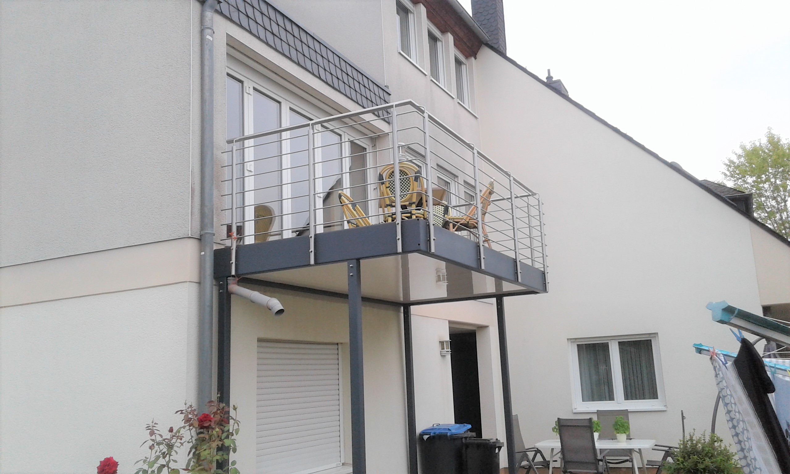 Balkon mit Aussicht