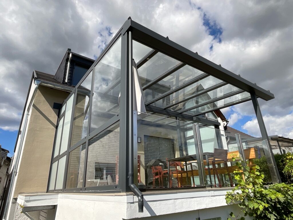 Terrassendach in Föhren